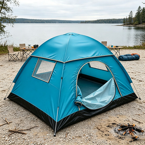 Outdoor camping tent 5 man - camping,