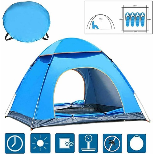 Camping tent automatic man - tent, 3-4