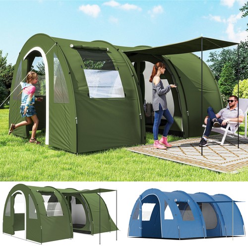 Man family tent camping - man,