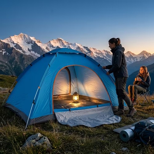 Person man family tent - 4,