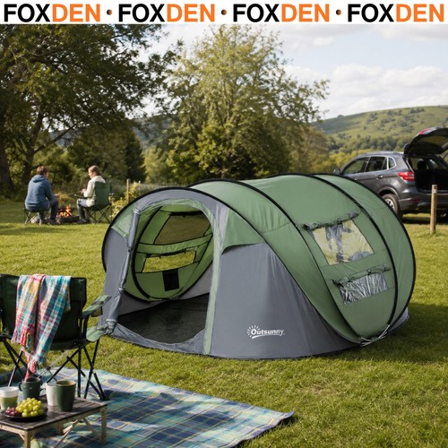 Person pop tent camping - person, pop-up