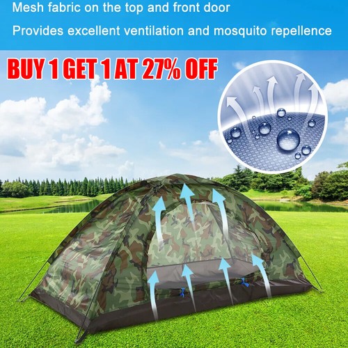 Pop hiking tent 2 man - up,