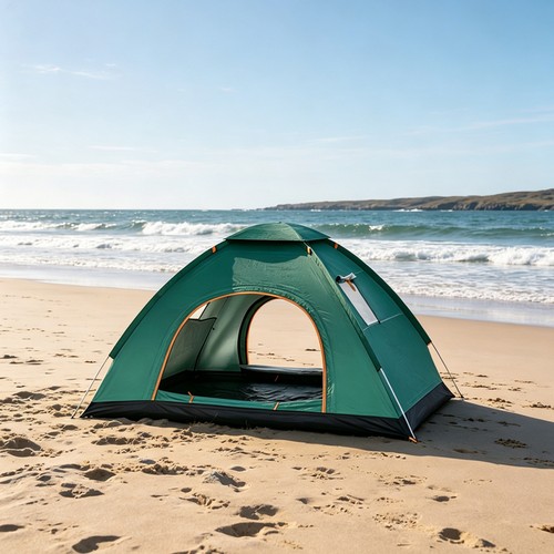 Man automatic pop tent - up,