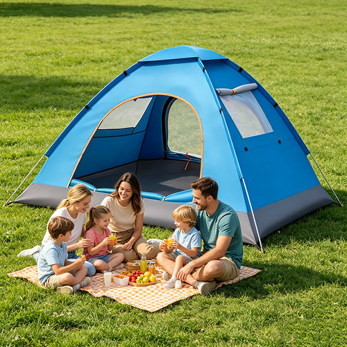 Man full automatic camping - full,