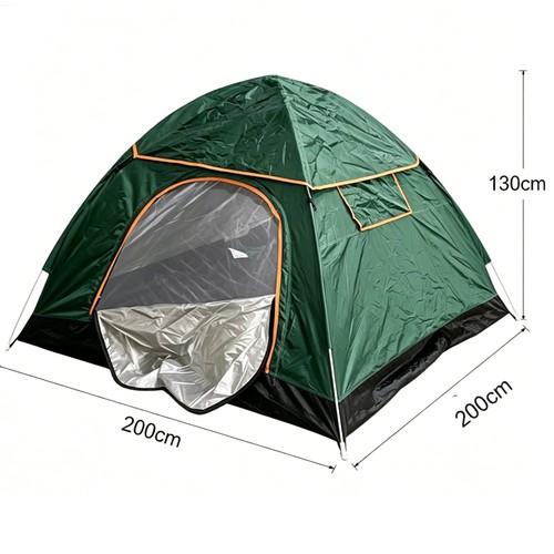 Person man popup - man, tent